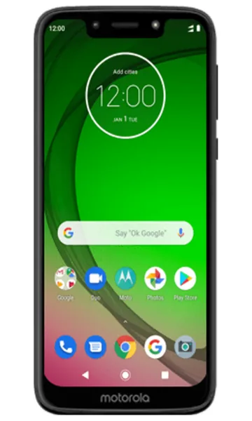 Motorola phone Home screen